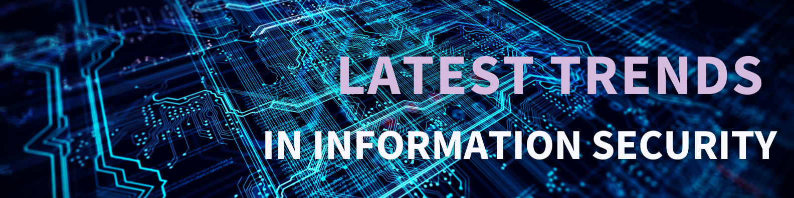 Blue White Bold Illustrated Neon Future Technology Corporate Profile LinkedIn Banner